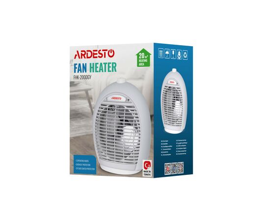 Обогреватель Ardesto FHK-2000GY, изображение 9 Обогреватель Ardesto FHK-2000GY, изображение 9