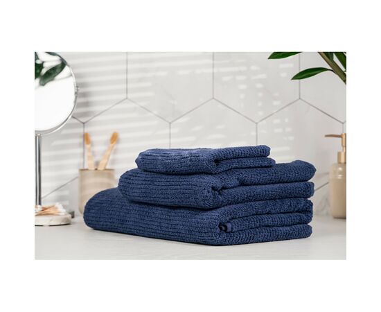 Полотенце Ardesto Air, синий 50х90 см (ART2150NA), изображение 5 Полотенце Ardesto Air, синий 50х90 см (ART2150NA), изображение 5