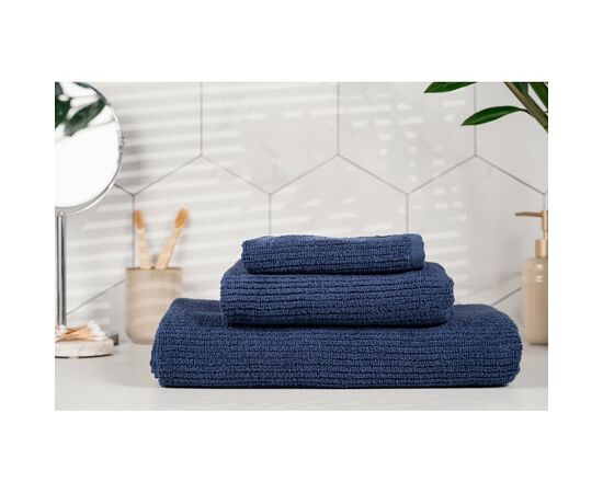 Полотенце Ardesto Air, синий 50х90 см (ART2150NA), изображение 6 Полотенце Ardesto Air, синий 50х90 см (ART2150NA), изображение 6