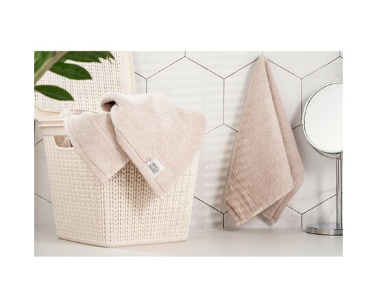 Полотенце Ardesto SuperSoft, беж 50х90 см (ART2250NS), изображение 4 Полотенце Ardesto SuperSoft, беж 50х90 см (ART2250NS), изображение 4