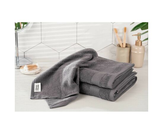 Полотенце Ardesto SuperSoft, графит 70х140 см (ART2270MC), изображение 4