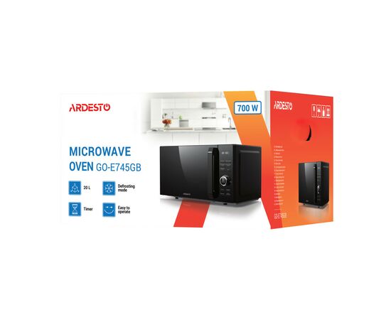 Микроволновая печь Ardesto GO-E745GB, изображение 6 Микроволновая печь Ardesto GO-E745GB, изображение 6