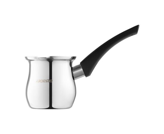 Турка Ardesto BLACK MARS нержавіюча сталь бакелітова ручка 0,35 л (AR0835SB), зображення 3 Турка Ardesto BLACK MARS нержавіюча сталь бакелітова ручка 0,35 л (AR0835SB), зображення 3