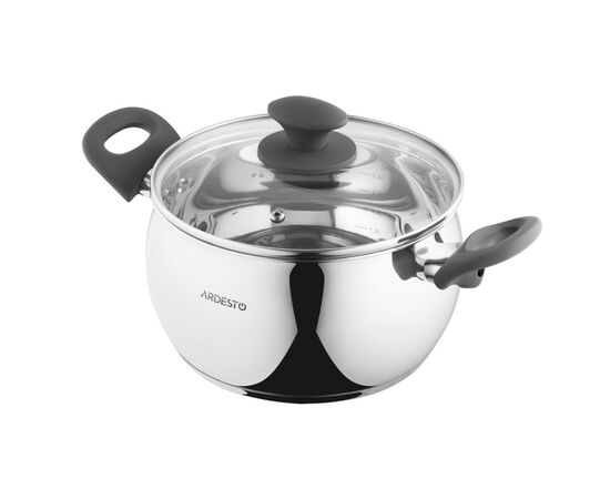 Кастрюля Ardesto Gemini Black Handles 4,0 л (AR4340GA)