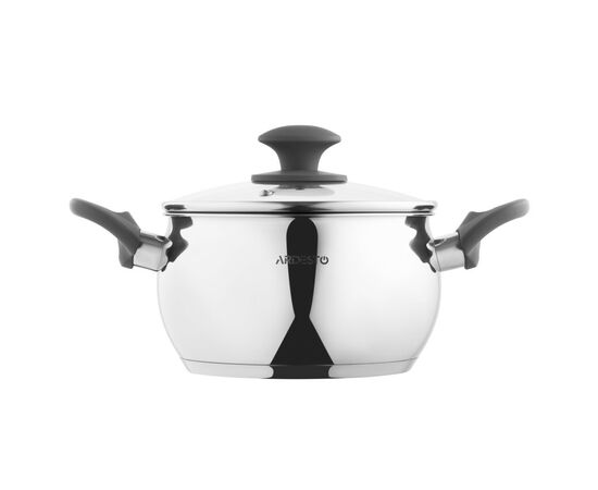Кастрюля Ardesto Gemini Black Handles 3,0 л (AR4330GA), изображение 4 Кастрюля Ardesto Gemini Black Handles 3,0 л (AR4330GA), изображение 4