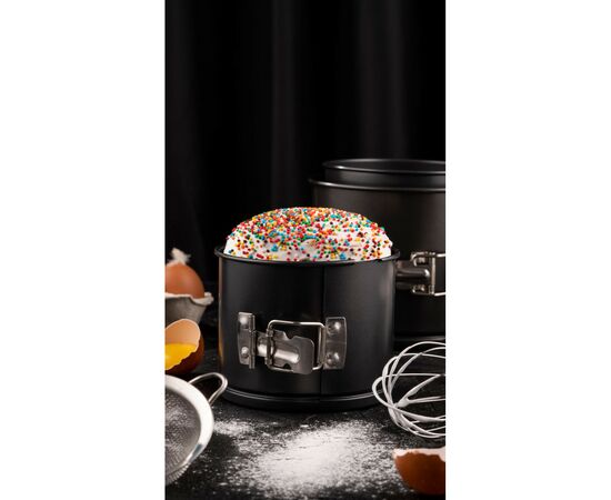 Форма для випікання Ardesto Gemini Easter Cake Round Detachable 16 x 13 см (AR2507G), зображення 7 Форма для випікання Ardesto Gemini Easter Cake Round Detachable 16 x 13 см (AR2507G), зображення 7