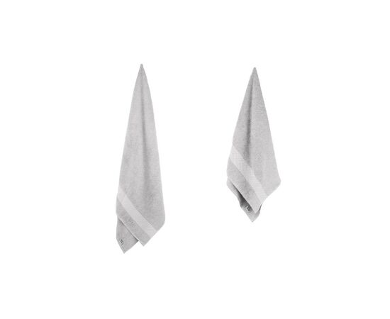 Рушник Ardesto набір махрових Holiday 2 шт 50х90см, 70х140см, 100% бавовна, сріблястий (ART2557SV), зображення 10 Рушник Ardesto набір махрових Holiday 2 шт 50х90см, 70х140см, 100% бавовна, сріблястий (ART2557SV), зображення 10