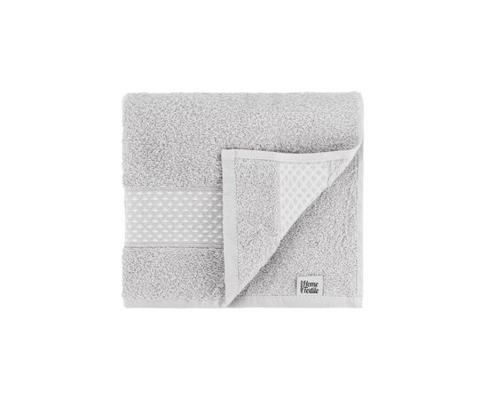 Рушник Ardesto набір махрових Holiday 2 шт 50х90см, 70х140см, 100% бавовна, сріблястий (ART2557SV), зображення 6 Рушник Ardesto набір махрових Holiday 2 шт 50х90см, 70х140см, 100% бавовна, сріблястий (ART2557SV), зображення 6