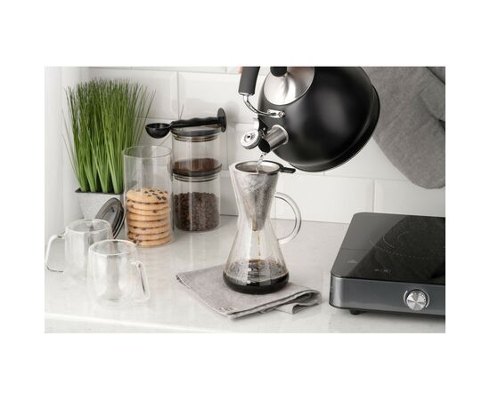 Заварник Ardesto Кемекс для кави Black Mars 600 мл (AR0706CM), изображение 5