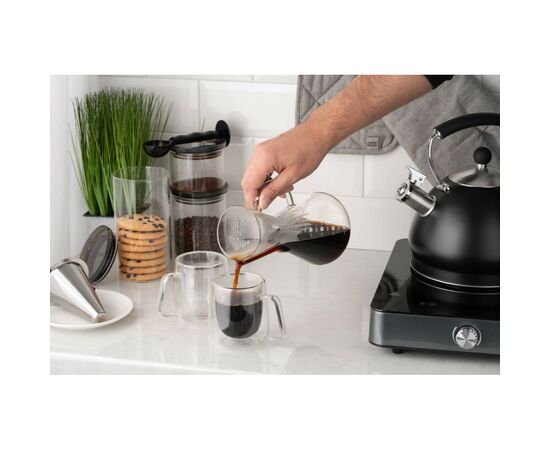 Заварник Ardesto Кемекс для кави Black Mars 600 мл (AR0706CM), изображение 7