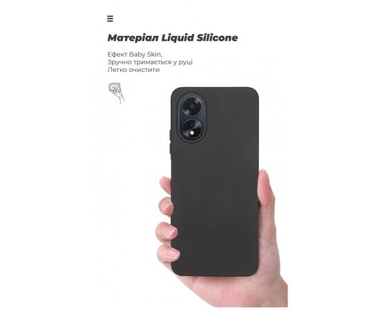 Чехол для мобильного телефона Armorstandart ICON Case OPPO A18 4G / A38 4G Black (ARM71030), изображение 7