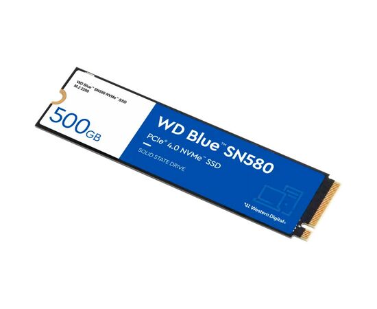 Накопитель SSD M.2 2280 500GB SN580 Blue WD (WDS500G3B0E), изображение 3