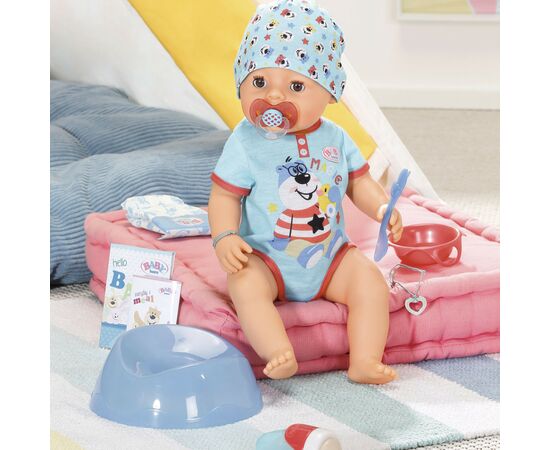 Пупс Zapf Baby Born For babies Очаровательный мальчик 43 см с аксессуарами (834992), изображение 4