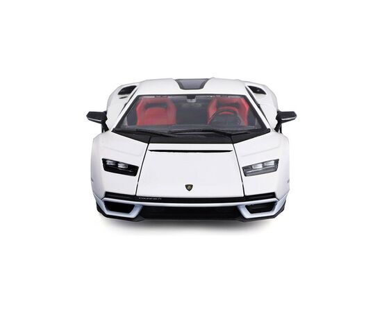Машина Bburago Lamborghini Countach LPI 800-4 (белая, 1:24) (18-21102), изображение 2 Машина Bburago Lamborghini Countach LPI 800-4 (белая, 1:24) (18-21102), изображение 2