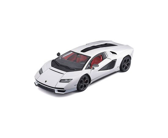 Машина Bburago Lamborghini Countach LPI 800-4 (белая, 1:24) (18-21102)