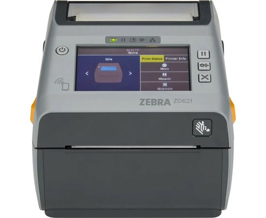 Принтер этикеток Zebra ZD621t 300dpi, USB, USB Host, Ethernet, Serial, Bluetooth (ZD6A043-30EF00EZ), изображение 2 Принтер этикеток Zebra ZD621t 300dpi, USB, USB Host, Ethernet, Serial, Bluetooth (ZD6A043-30EF00EZ), изображение 2