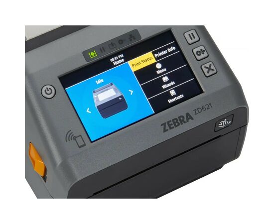 Принтер этикеток Zebra ZD621t 300dpi, USB, USB Host, Ethernet, Serial, Bluetooth (ZD6A043-30EF00EZ), изображение 5 Принтер этикеток Zebra ZD621t 300dpi, USB, USB Host, Ethernet, Serial, Bluetooth (ZD6A043-30EF00EZ), изображение 5