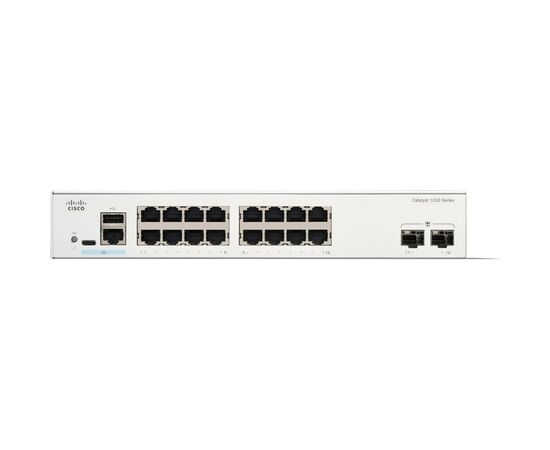Коммутатор сетевой Cisco C1200-16T-2G, изображение 2 Коммутатор сетевой Cisco C1200-16T-2G, изображение 2