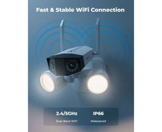 Камера видеонаблюдения Reolink Duo Floodlight WiFi, изображение 7 Камера видеонаблюдения Reolink Duo Floodlight WiFi, изображение 7