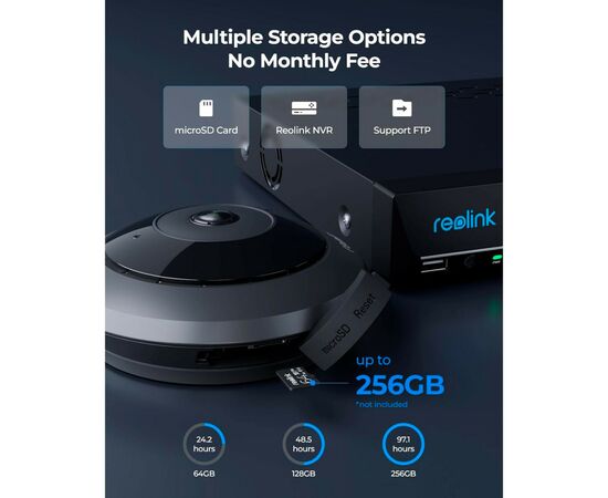 Камера видеонаблюдения Reolink FE-P, изображение 8 Камера видеонаблюдения Reolink FE-P, изображение 8