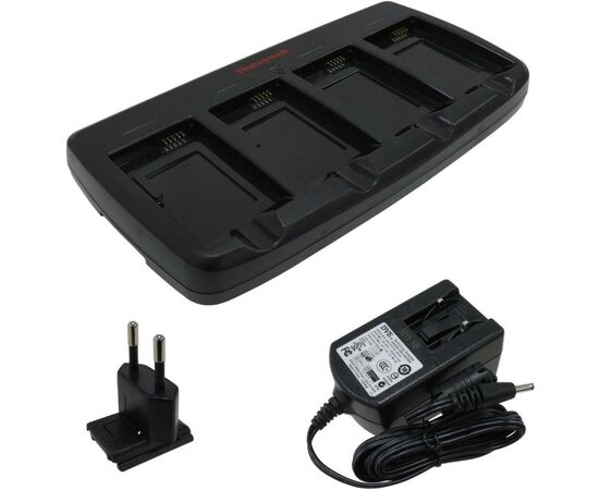Зарядное устройство для аккумуляторов ТСД Honeywell QUAD CHARGER, 60S, 70E, SLED, EU KIT, (COMMON-QC-2)
