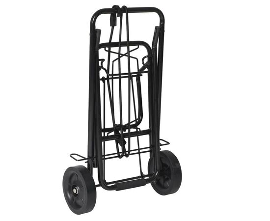 Сумка-тележка Bo-Camp Luggage Trolley Foldable 35 kg Black (5267281) (DAS302438), изображение 2 Сумка-тележка Bo-Camp Luggage Trolley Foldable 35 kg Black (5267281) (DAS302438), изображение 2