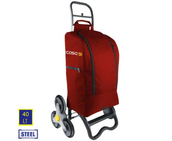Сумка-тележка Casa Si Buddy Red (CS93077Y06R) (DAS302429), изображение 3 Сумка-тележка Casa Si Buddy Red (CS93077Y06R) (DAS302429), изображение 3