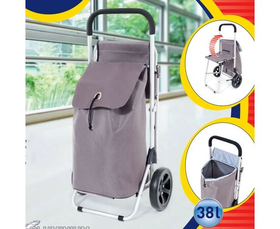 Сумка-тележка Casa Si Sedi Beige (CS93075) (DAS302430), изображение 4 Сумка-тележка Casa Si Sedi Beige (CS93075) (DAS302430), изображение 4