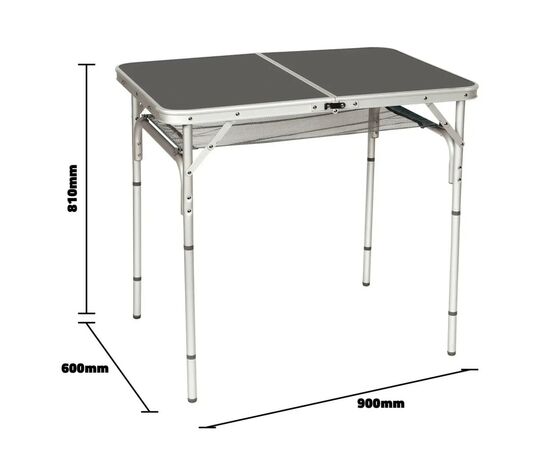 Туристический стол Bo-Camp Case Model 90 x 60 см Сірий (1404393) (DAS301469), изображение 7 Туристический стол Bo-Camp Case Model 90 x 60 см Сірий (1404393) (DAS301469), изображение 7