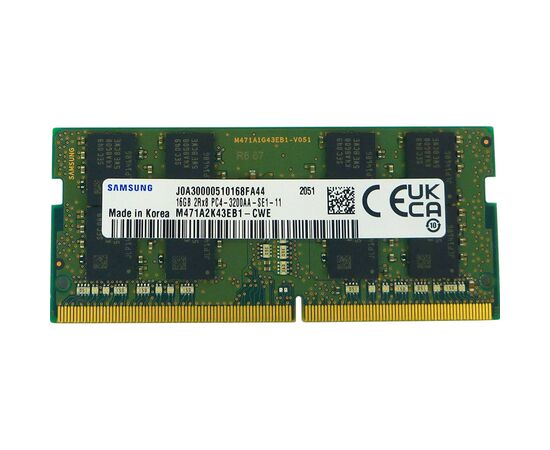 Модуль пам'яті для ноутбука SoDIMM DDR4 16GB 3200 MHz Samsung (M471A2K43EB1-CWE)