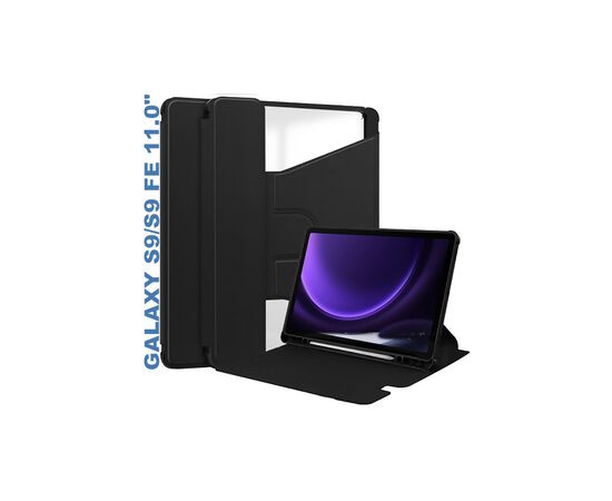 Чехол для планшета BeCover 360° Rotatable Samsung Tab S9 (SM-X710/SM-X716)/S9 FE (SM-X510/SM-X516B) 11.0" Black (710432)