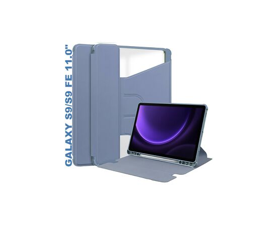 Чехол для планшета BeCover 360° Rotatable Samsung Tab S9 (SM-X710/SM-X716)/S9 FE (SM-X510/SM-X516B) 11.0" Purple (710437)