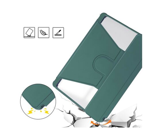 Чехол для планшета BeCover 360° Rotatable Samsung Tab S9 Plus (SM-X810/SM-X816)/S9 FE Plus (SM-X610/SM-X616) 12.4" Dark Gre (710400), изображение 5 Чехол для планшета BeCover 360° Rotatable Samsung Tab S9 Plus (SM-X810/SM-X816)/S9 FE Plus (SM-X610/SM-X616) 12.4" Dark Gre (710400), изображение 5
