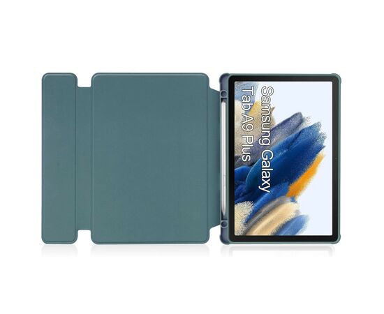 Чохол до планшета BeCover Keyboard 360° Rotatable Samsung Tab A9 Plus SM-X210/SM-X215/SM-X216 11.0" Dark Green (710331), зображення 4 Чохол до планшета BeCover Keyboard 360° Rotatable Samsung Tab A9 Plus SM-X210/SM-X215/SM-X216 11.0" Dark Green (710331), зображення 4