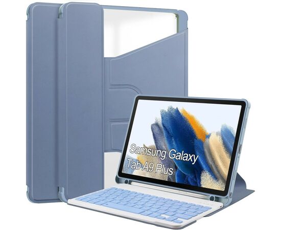 Чехол для планшета BeCover Keyboard 360° Rotatable Samsung Tab A9 Plus SM-X210/SM-X215/SM-X216 11.0" Purple (710334)