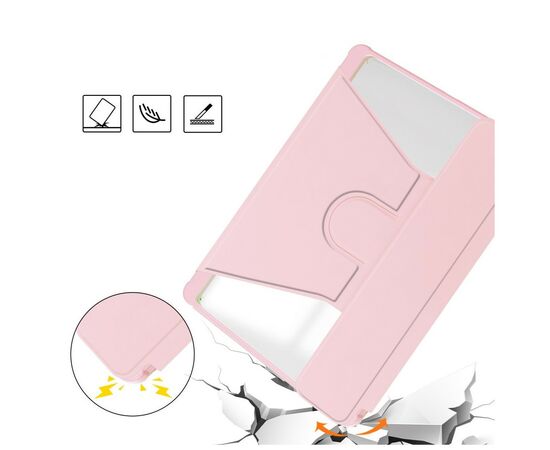 Чехол для планшета BeCover Keyboard 360° Rotatable Samsung Tab S9 (SM-X710/SM-X716)/S9 FE (SM-X510/SM-X516B) 11.0" Pink (710430), изображение 5 Чехол для планшета BeCover Keyboard 360° Rotatable Samsung Tab S9 (SM-X710/SM-X716)/S9 FE (SM-X510/SM-X516B) 11.0" Pink (710430), изображение 5