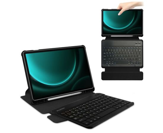 Чехол для планшета BeCover Keyboard 360° Rotatable Samsung Tab S9 Plus (SM-X810/SM-X816)/S9 FE Plus (SM-X610/SM-X616) 12.4" (710392), изображение 4 Чехол для планшета BeCover Keyboard 360° Rotatable Samsung Tab S9 Plus (SM-X810/SM-X816)/S9 FE Plus (SM-X610/SM-X616) 12.4" (710392), изображение 4