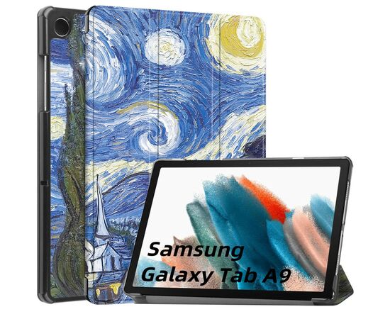 Чехол для планшета BeCover Smart Case Samsung Tab A9 SM-X115 8.7" Night (709920), изображение 2 Чехол для планшета BeCover Smart Case Samsung Tab A9 SM-X115 8.7" Night (709920), изображение 2