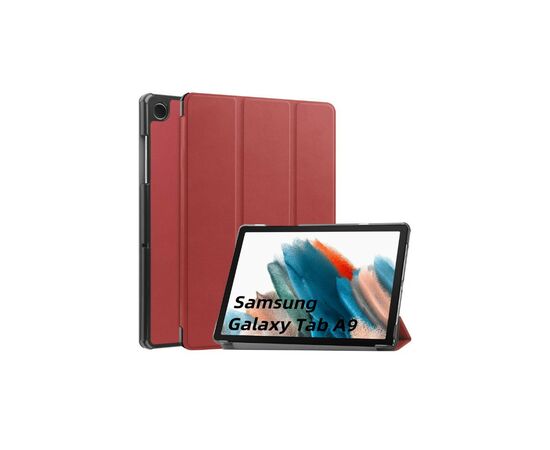 Чехол для планшета BeCover Smart Case Samsung Tab A9 SM-X115 8.7" Red Wine (709911), изображение 2 Чехол для планшета BeCover Smart Case Samsung Tab A9 SM-X115 8.7" Red Wine (709911), изображение 2