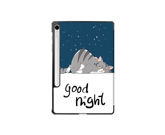 Чехол для планшета BeCover Smart Case Samsung Tab S9 (SM-X710/SM-X716)/S9 FE (SM-X510/SM-X516B) 11.0" Good Night (710418), изображение 4 Чехол для планшета BeCover Smart Case Samsung Tab S9 (SM-X710/SM-X716)/S9 FE (SM-X510/SM-X516B) 11.0" Good Night (710418), изображение 4