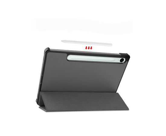 Чехол для планшета BeCover Smart Case Samsung Tab S9 (SM-X710/SM-X716)/S9 FE (SM-X510/SM-X516B) 11.0" Gray (710411), изображение 5 Чехол для планшета BeCover Smart Case Samsung Tab S9 (SM-X710/SM-X716)/S9 FE (SM-X510/SM-X516B) 11.0" Gray (710411), изображение 5