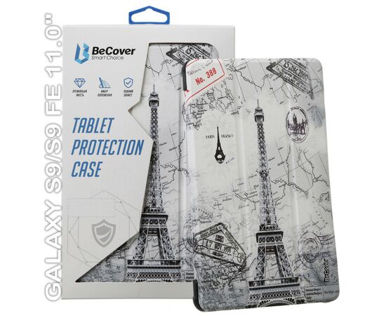 Чехол для планшета BeCover Smart Case Samsung Tab S9 (SM-X710/SM-X716)/S9 FE (SM-X510/SM-X516B) 11.0" Paris (710420)