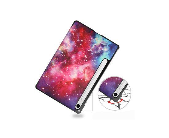 Чехол для планшета BeCover Smart Case Samsung Tab S9 (SM-X710/SM-X716)/S9 FE (SM-X510/SM-X516B) 11.0" Space (710422), изображение 6 Чехол для планшета BeCover Smart Case Samsung Tab S9 (SM-X710/SM-X716)/S9 FE (SM-X510/SM-X516B) 11.0" Space (710422), изображение 6