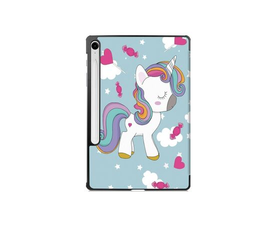 Чехол для планшета BeCover Smart Case Samsung Tab S9 (SM-X710/SM-X716)/S9 FE (SM-X510/SM-X516B) 11.0" Unicorn (710425), изображение 4 Чехол для планшета BeCover Smart Case Samsung Tab S9 (SM-X710/SM-X716)/S9 FE (SM-X510/SM-X516B) 11.0" Unicorn (710425), изображение 4