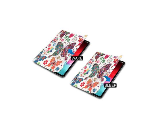 Чехол для планшета BeCover Smart Case Samsung Tab S9 Plus (SM-X810/SM-X816)/S9 FE Plus (SM-X610/SM-X616) 12.4" Butterfly (710375), изображение 4 Чехол для планшета BeCover Smart Case Samsung Tab S9 Plus (SM-X810/SM-X816)/S9 FE Plus (SM-X610/SM-X616) 12.4" Butterfly (710375), изображение 4