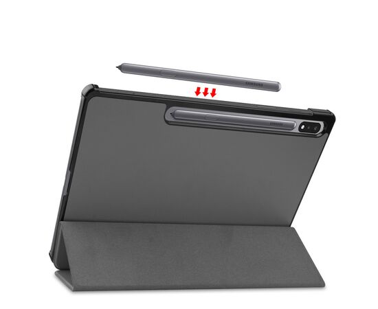 Чехол для планшета BeCover Smart Case Samsung Tab S9 Plus (SM-X810/SM-X816)/S9 FE Plus (SM-X610/SM-X616) 12.4" Gray (710324), изображение 6 Чехол для планшета BeCover Smart Case Samsung Tab S9 Plus (SM-X810/SM-X816)/S9 FE Plus (SM-X610/SM-X616) 12.4" Gray (710324), изображение 6