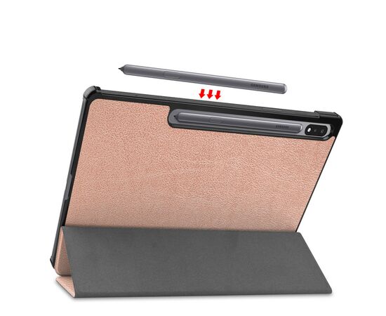 Чехол для планшета BeCover Smart Case Samsung Tab S9 Plus (SM-X810/SM-X816)/S9 FE Plus (SM-X610/SM-X616) 12.4" Rose Gold (710326), изображение 5 Чехол для планшета BeCover Smart Case Samsung Tab S9 Plus (SM-X810/SM-X816)/S9 FE Plus (SM-X610/SM-X616) 12.4" Rose Gold (710326), изображение 5