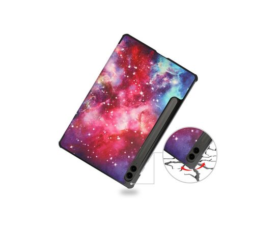 Чехол для планшета BeCover Smart Case Samsung Tab S9 Plus (SM-X810/SM-X816)/S9 FE Plus (SM-X610/SM-X616) 12.4" Space (710382), изображение 6 Чехол для планшета BeCover Smart Case Samsung Tab S9 Plus (SM-X810/SM-X816)/S9 FE Plus (SM-X610/SM-X616) 12.4" Space (710382), изображение 6