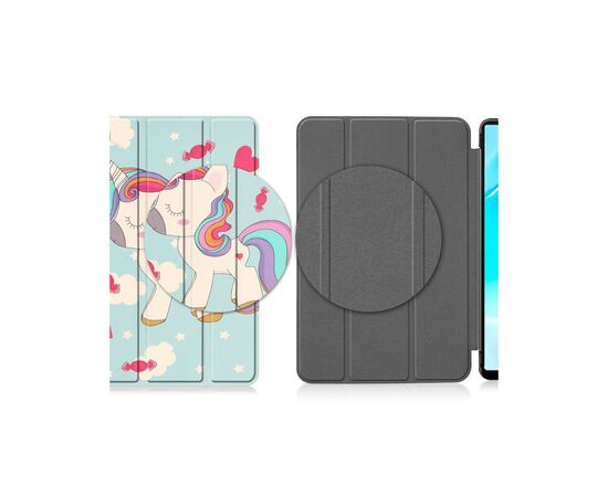 Чехол для планшета BeCover Smart Case Samsung Tab S9 Plus (SM-X810/SM-X816)/S9 FE Plus (SM-X610/SM-X616) 12.4" Unicorn (710385), изображение 7 Чехол для планшета BeCover Smart Case Samsung Tab S9 Plus (SM-X810/SM-X816)/S9 FE Plus (SM-X610/SM-X616) 12.4" Unicorn (710385), изображение 7