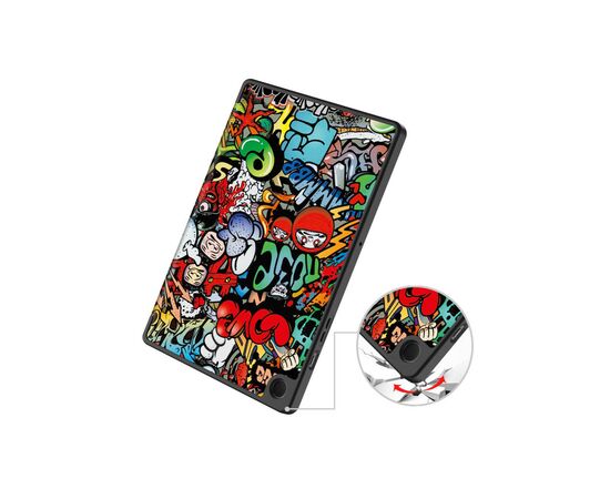 Чохол до планшета BeCover Flexible TPU Mate Samsung Tab A9 Plus SM-X210/SM-X215/SM-X216 11.0" Graffiti (710348), зображення 5 Чохол до планшета BeCover Flexible TPU Mate Samsung Tab A9 Plus SM-X210/SM-X215/SM-X216 11.0" Graffiti (710348), зображення 5